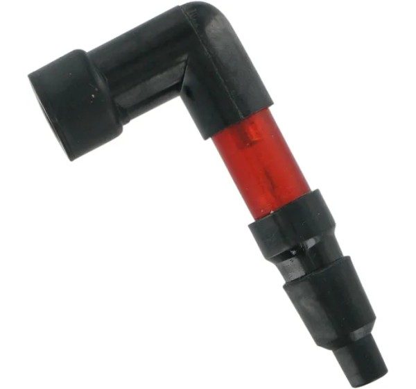 PARTS UNLIMITED Zündkerzen - SPARK PLUG CAP 90 DEG RED