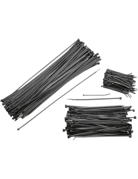 PARTS UNLIMITED Montagematerial & Zubehör - CABLE TIE 100PK 5-1/2BLK
