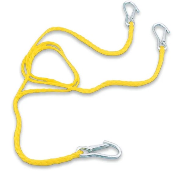 PARTS UNLIMITED Spanngurte - TOW ROPE 3-POINT
