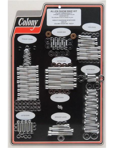 COLONY Montagematerial & Zubehör für Harley Davidson XL 1200 C 2004-2020