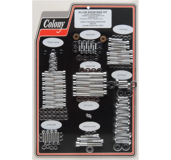 COLONY Montagematerial & Zubehör für Harley Davidson XL 1200 C 2004-2020