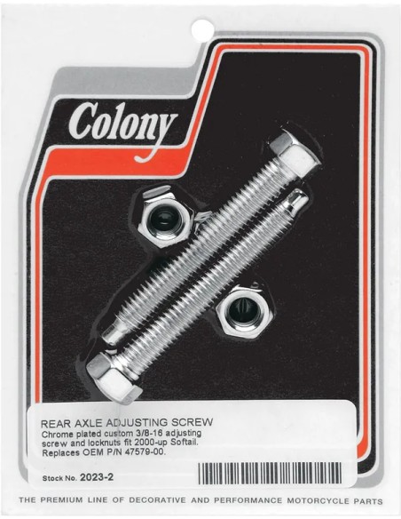 COLONY Achsen - Detailansicht