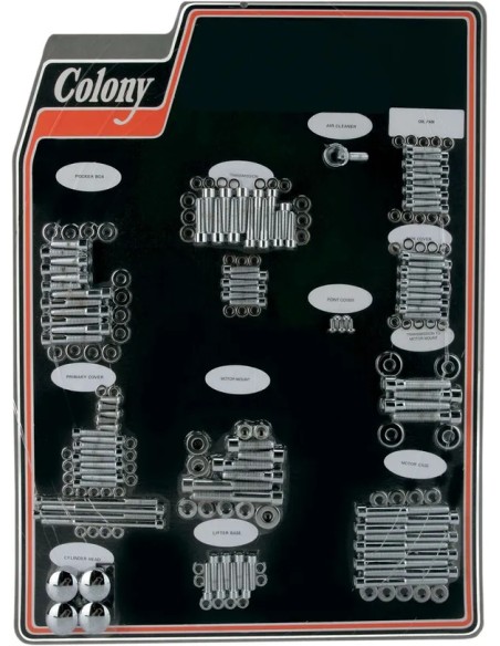 COLONY Montagematerial & Zubehör für Harley Davidson FXDB 1584 2007-2013