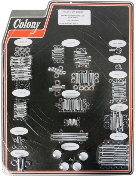 COLONY Montagematerial & Zubehör für Harley Davidson FLSTFB 1690 ABS 2012-2017