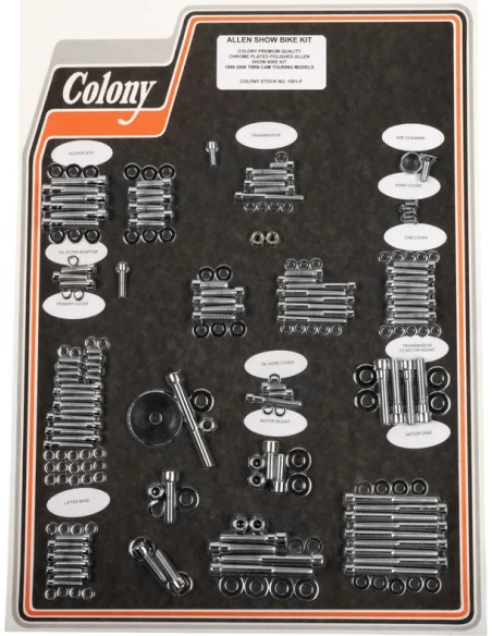 COLONY Montagematerial & Zubehör für Harley Davidson FLHR 1450 1999-2006