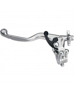 MOOSE RACING 4-TAKT-HEBELEINHEIT IM OEM-STIL MIT WARMSTART ALUMINIUM SILBER 2