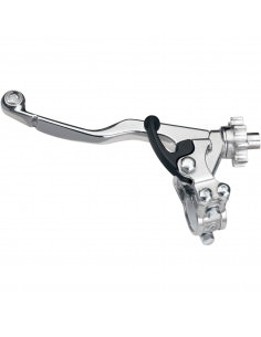 MOOSE RACING 4-TAKT-HEBELEINHEIT IM OEM-STIL MIT WARMSTART ALUMINIUM SILBER 2