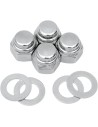 Chrom Kappenmuttern-Kit