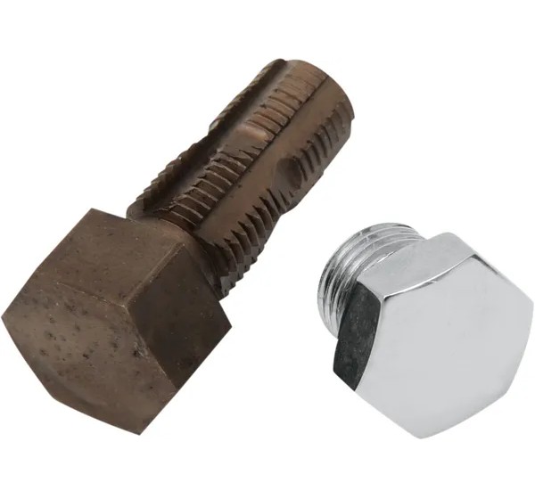 COLONY Tanks, Tankabdeckungen & -polster - CHR DRAIN PLUG W/TAP