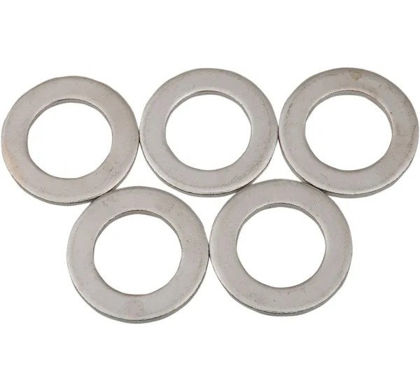 DRAG SPECIALTIES Achsen & Naben - WASHER AXLE 6551 CHR 5PK