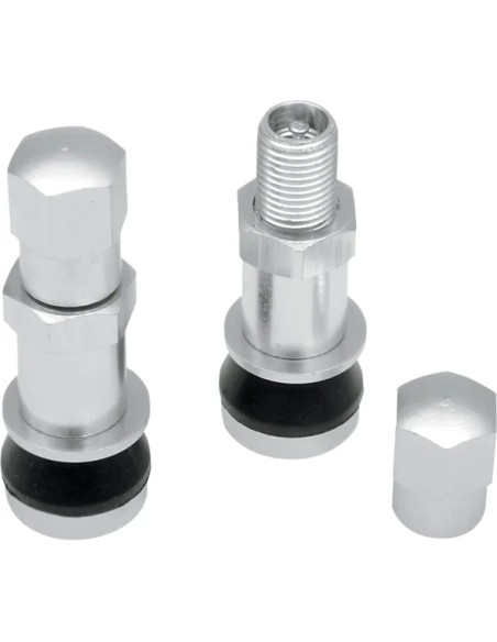DRAG SPECIALTIES Ventilschäfte - VALVE STEM .30 CLR ANODZ
