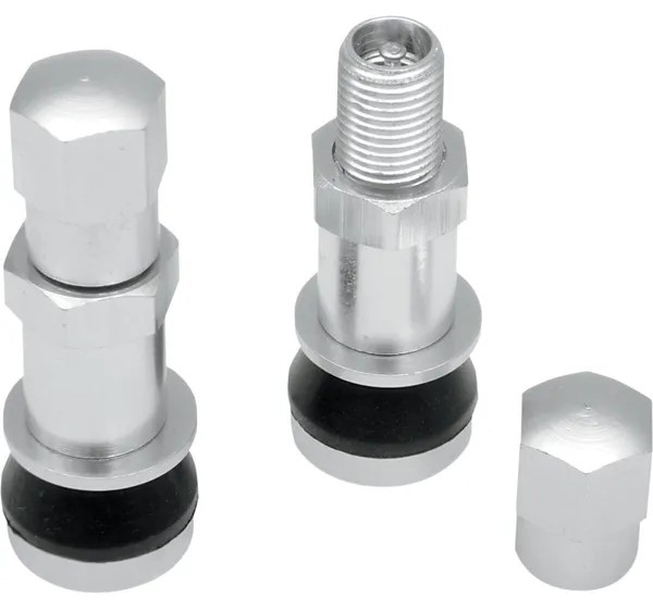DRAG SPECIALTIES Ventilschäfte - VALVE STEM .30 CLR ANODZ