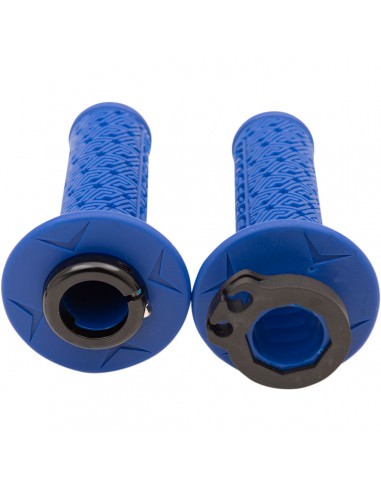 MOOSE RACING GRIFFE LOCK-ON MOOSE BLAU Bild 2 MOOSE RACING GRIFFE LOCK-ON MOOSE BLAU Bild 2