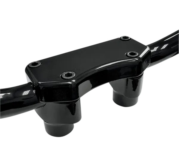 DRAG SPECIALTIES Risers - BLKBUFLO 1.5 W/TOP