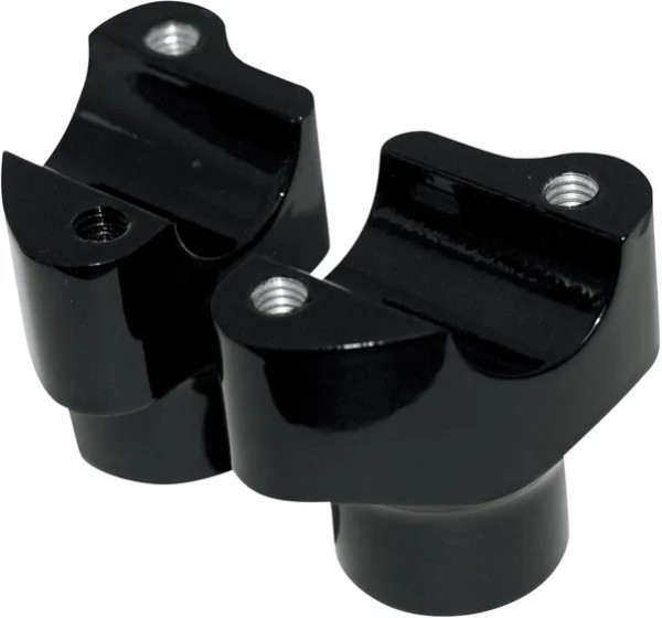 DRAG SPECIALTIES Risers - BUFFALO 1.5 BLK