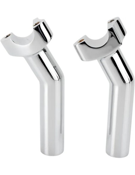 DRAG SPECIALTIES Risers - PULLBACK 5.5 CHR