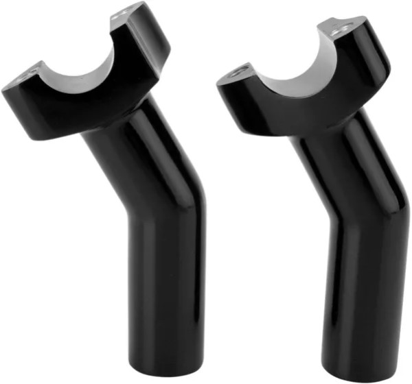 DRAG SPECIALTIES Risers - PULLBACK 4.5 BLK