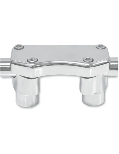 DRAG SPECIALTIES Risers - BUFLO 1.5 W/TOP CH