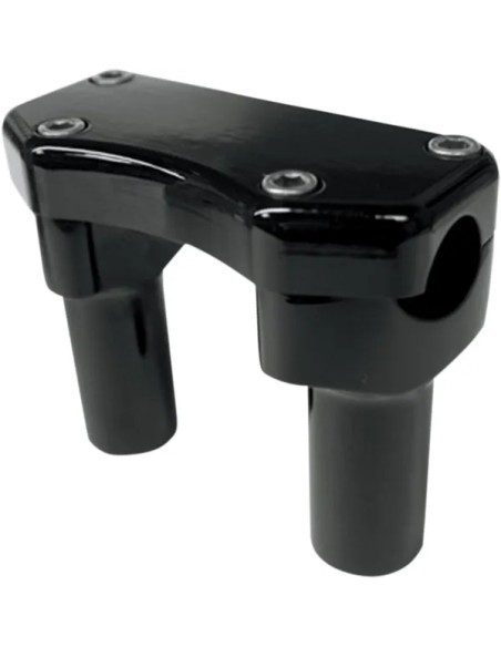 DRAG SPECIALTIES Risers - RISER BUFF W/CLAMP 3 BLK