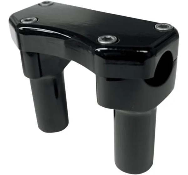 DRAG SPECIALTIES Risers - RISER BUFF W/CLAMP 3 BLK