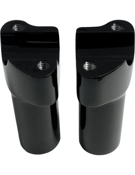 DRAG SPECIALTIES Risers - RISER BUFF W/CLAMP 4 BLK