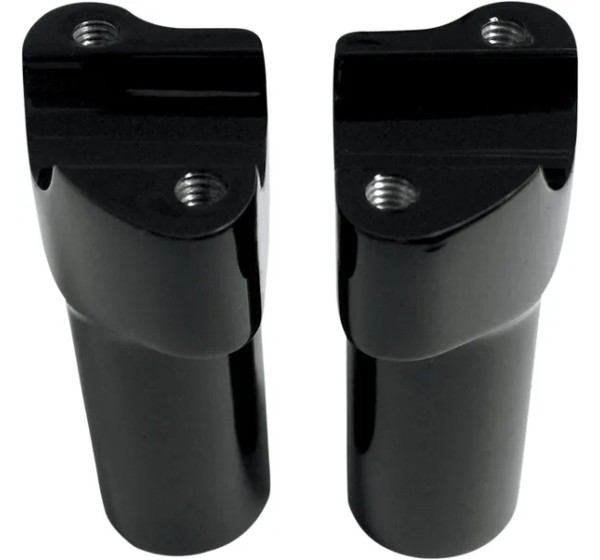 DRAG SPECIALTIES Risers - RISER BUFF W/CLAMP 4 BLK