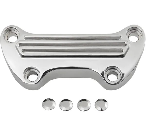 DRAG SPECIALTIES Montagematerial & Zubehör - FINNED H/BAR CLAMP