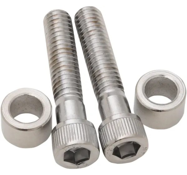 DRAG SPECIALTIES Montagematerial & Zubehör - SCREWS H/B W/SPACERS