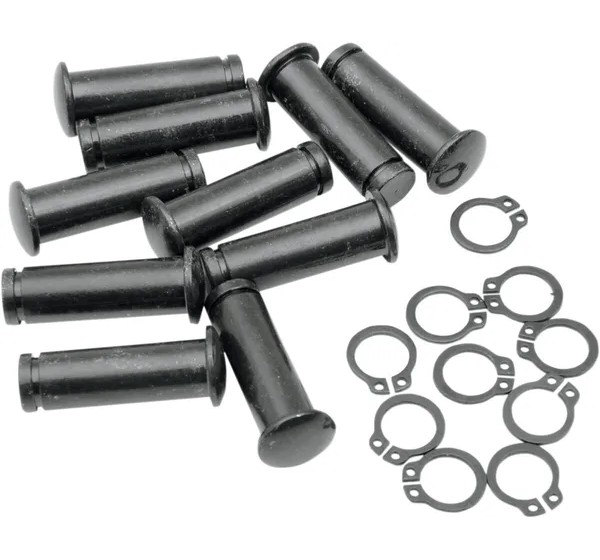 DRAG SPECIALTIES Montagematerial & Zubehör - PINS LEVER PIVOT BLK 10PK