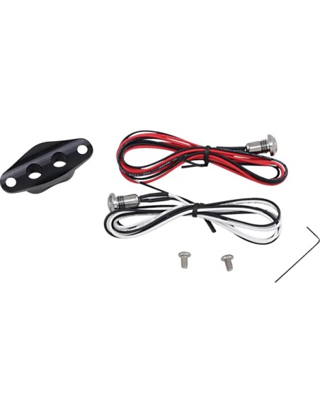 DRAG SPECIALTIES Montagematerial & Zubehör - SWITCHES DUAL BUTTON BK