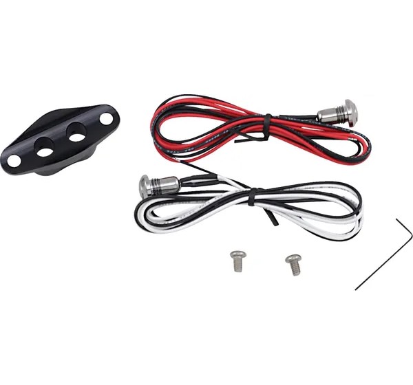 DRAG SPECIALTIES Montagematerial & Zubehör - SWITCHES DUAL BUTTON BK