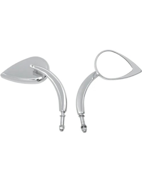 DRAG SPECIALTIES Spiegel - MIRROR T-DROP CHR L. STM