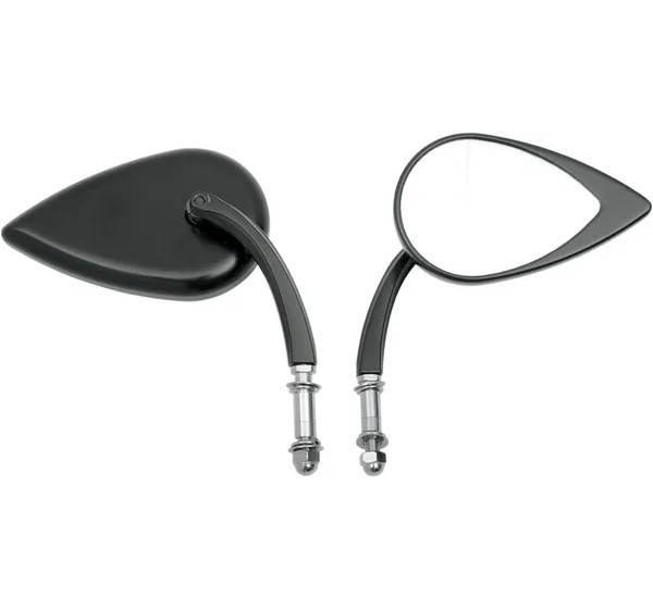 DRAG SPECIALTIES Spiegel - MIRROR T-DROP BLK S. STM