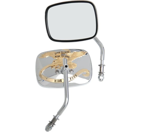DRAG SPECIALTIES Spiegel - MIRROR LTR GOLD PAIR