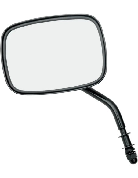 DRAG SPECIALTIES Spiegel - MIRROR PLN STD STEM BLK