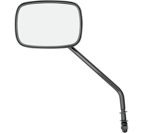 DRAG SPECIALTIES Spiegel - MIRROR PLN LONG STEM BLK