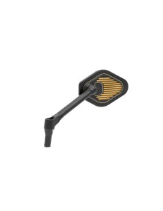 Verstellbarer Spiegel kurzer Arm (12 cm) Black & Gold...