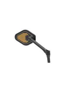 Verstellbarer Spiegel kurzer Arm (12 cm) Black & Gold...