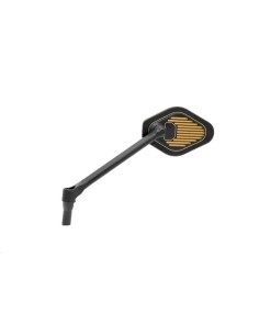 Verstellbarer Spiegel langer Arm (18 cm) Black & Gold...
