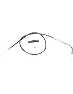 Schwarzes Vinylkabel
