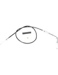 Schwarzes Vinylkabel