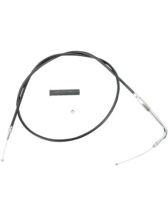 Schwarzes Vinylkabel