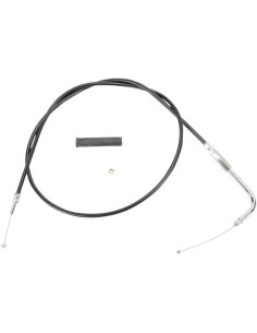 Schwarzes Vinylkabel
