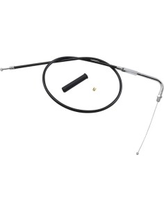 Schwarzes Vinylkabel