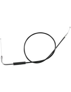 Schwarzes Vinylkabel