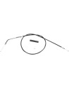 Schwarzes Vinylkabel