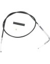 Schwarzes Vinylkabel