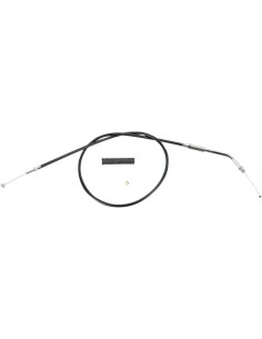 Schwarzes Vinylkabel
