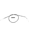 Schwarzes Vinylkabel