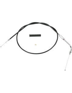 Schwarzes Vinylkabel